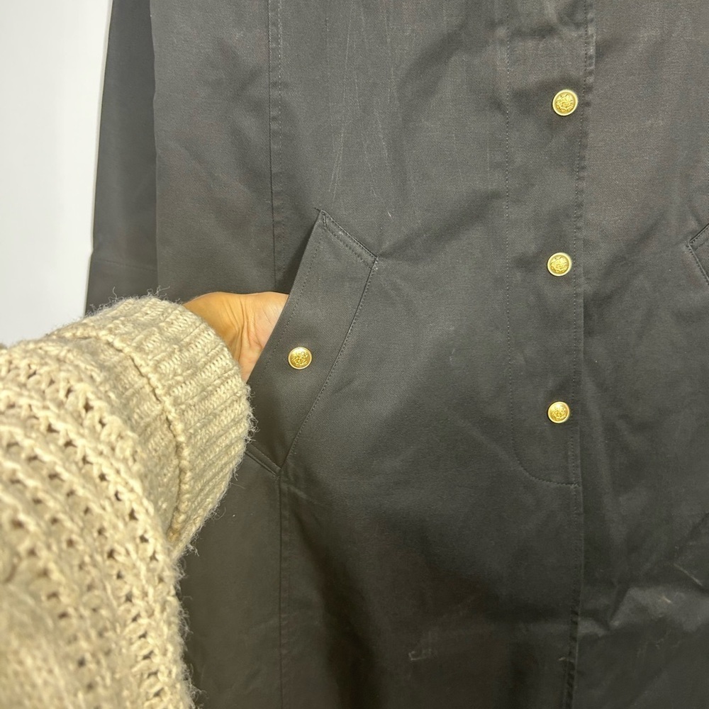 NEW J.Crew Long Barn Jacket™ in waxed cotton twill - Picture 7 of 14